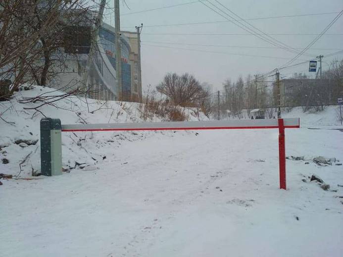 Въезд на территорию Въезд на территорию